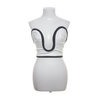 Crop top (Vit, Svart) från Robe Bomull, Polyester