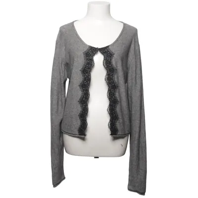 Cardigan (Gray, Black) from Julie Fagerholt Cashmere, Silk