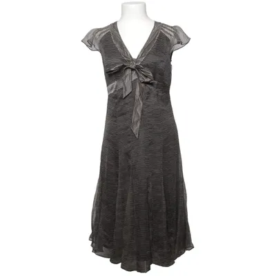 Dress (Black, Beige) from Savannah Silk