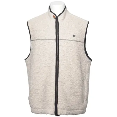 Ytterväst (Beige, Svart) från Morris Tailoring Bomull, Polyester, Ull