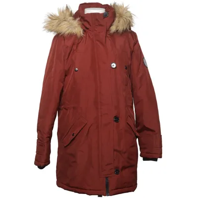 Parkas (Röd) från Vero Moda Denim Akryl, Polyester