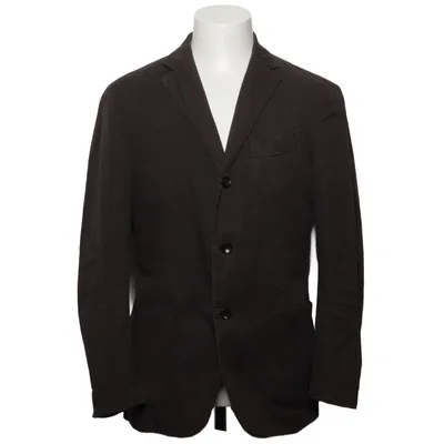 Kavaj (Brun) från Lardini Bomull, Elastan, Polyamid, Polyester