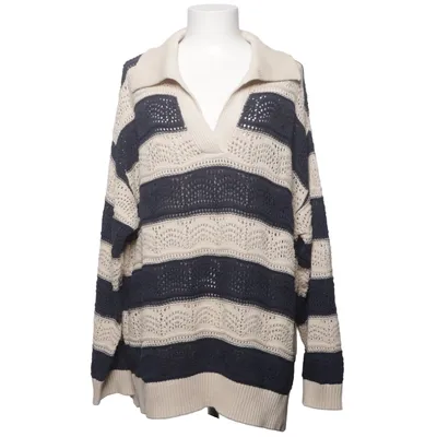 Sweater (Blue, Beige) from Gina Benotti Cotton