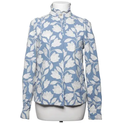 Blus (Blå, Vit, Flerfärgad) från Sézane Bomull, Polyester