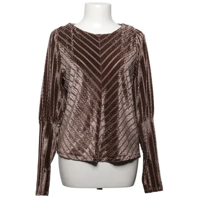 Bluse (Brun) fra Dranella Elastan, Polyester