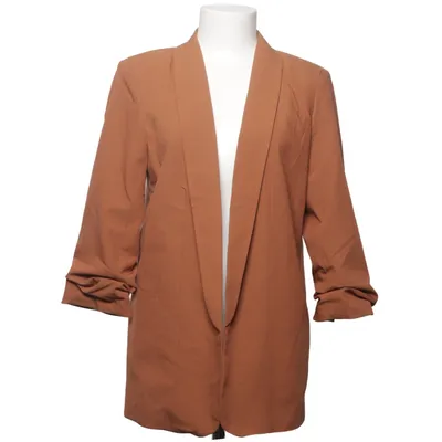Blazer (Brun) fra Pieces Elastan, Polyester, Viscose