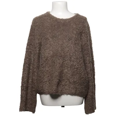 Strickpullover (Braun) von Lindex Mohair, Polyamid, Polyester, Wolle