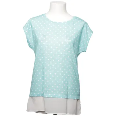 Top (Blau, Weiß) von Blind Date Casual Polyester