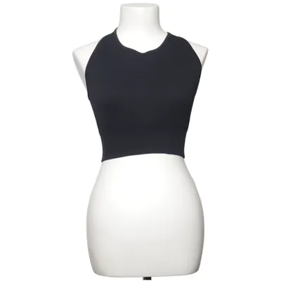Sports top (Black) from Made in italy Elastane, Polyamide
