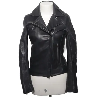 Biker jacket (Black) from Zara Basic Leather