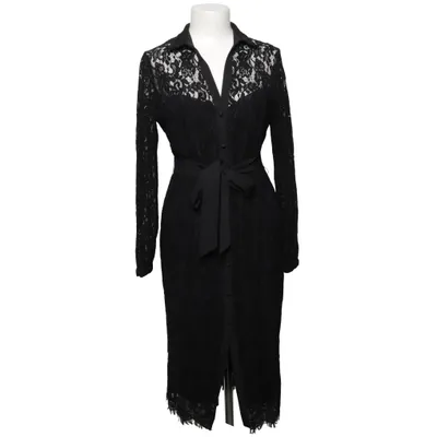 Robe chemise (Noir) de Paper Dolls Coton, Élasthane, Lyocell, Nylon, Polyester, Viscose
