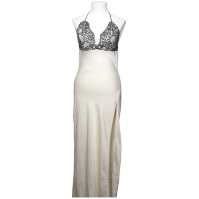Maxi dress (White, Black) from Meshki Elastane, Polyamide, Recycled polyester