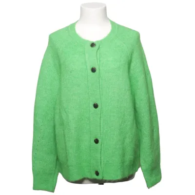 Kofta (Grön) från Selected Femme Alpackaull, Elastan, Polyamid, Polyester