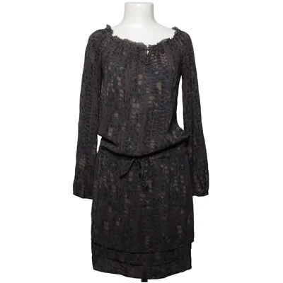 Kleid (Grau, Blau, Beige) von Whiite Seide