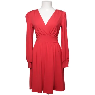 Klänning (Röd) från By Swan Elastan, Polyester, Viskos