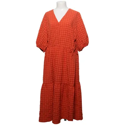 Långklänning (Röd) från XLNT by KappAhl Elastan, Polyester