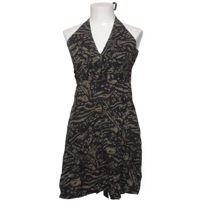 Halterneck dress (Black, Beige) from H&M Cotton