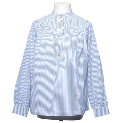 Blouse (Bleu, Blanc) de Rich & Royal Coton