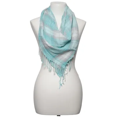 Écharpe (Turquoise, Blanc, Gris) de Sure