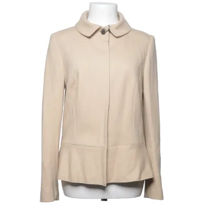 Jacket (Beige) from Marc Cain Cashmere, Elastane, Polyester, Silk, Wool