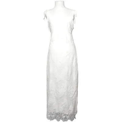 Maxikjole (Hvid) fra MbyM Polyester, Viscose