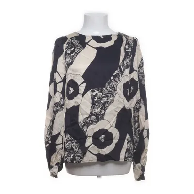 Blus (Svart, Beige) från Maja Roos Silke, Viskos
