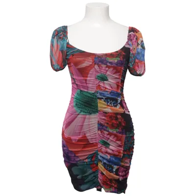 Kjole (Flerfarvet) fra Desigual Elastan, Polyester, Viscose