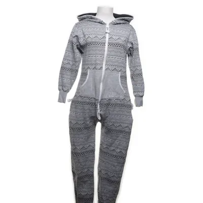 Mjukisdräkt (Grå, Svart, Vit) från Zipups Bomull, Polyester