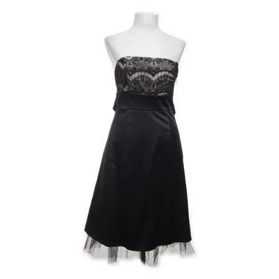 Robe de cocktail (Noir, Beige) de ESPRIT Collection Coton, Élasthane, Polyamide, Polyester