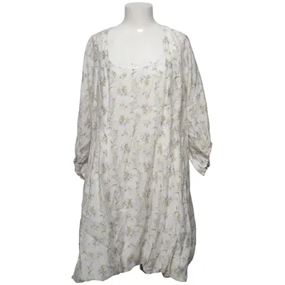 Jurk (Wit, Meerkleurig) van H&M x Brock Collection Katoen, Lyocell, Polyester