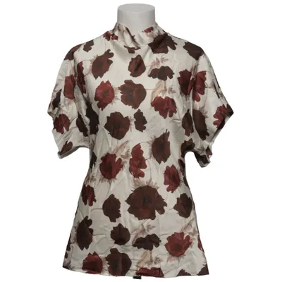 Top (Hvid, Brun) fra Malina Viscose