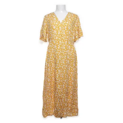 Klänning (Gul, Flerfärgad) Viskos