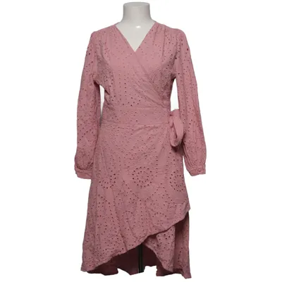 Wrap dress (Pink) from Forever Unique Cotton, Elastane, Polyester