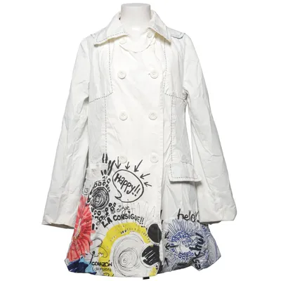 Kappa (Vit, Flerfärgad) från Desigual Bomull, Elastan, Polyamid, Polyester