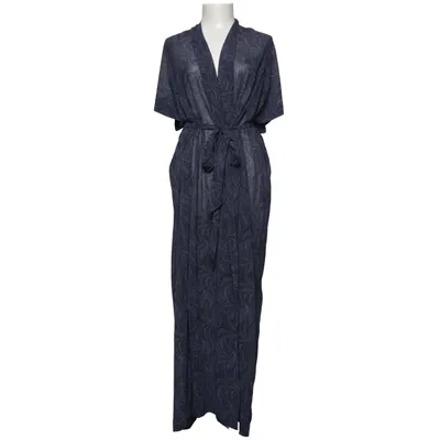 Strandkjole (Blå, Hvid) fra Rodebjer Genanvendt polyester