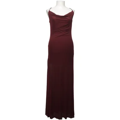 Robe longue (Marron) de Gina Tricot Élasthane, Polyester