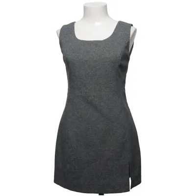Dress (Gray) from Mikado Polyester, Viscose