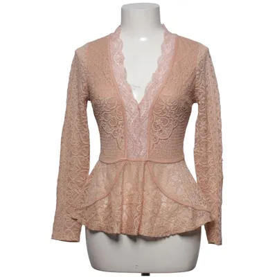 Peplumtopp (Rosa) från Charlotte Russe Elastan, Polyamid, Polyester