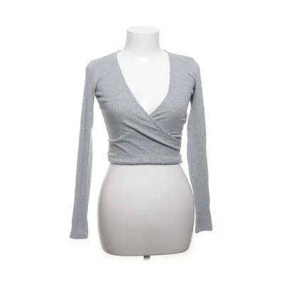 Wikkeltop (Grijs) van Zara Elastaan, Polyester, Viscose