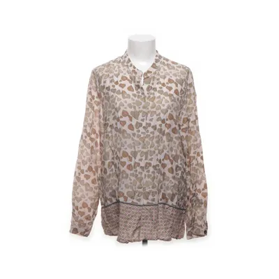 Blus (Beige, Flerfärgad) från Two Blue Sisters Silke, Tencel