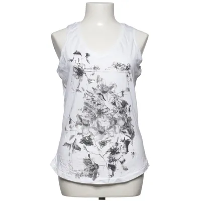 Tanktop  (Hvid, Sort) fra Pulz Jeans Bomuld, Modal