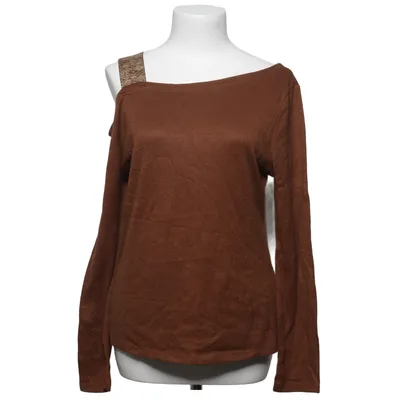 Haut (Marron) Polyamide, Polyester, Viscose
