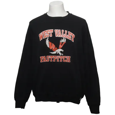 Sweatshirt (Sort) fra Russell Athletic Bomuld, Polyester