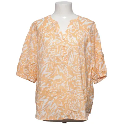 Blouse (Jaune, Blanc) de Fransa Coton, Lin