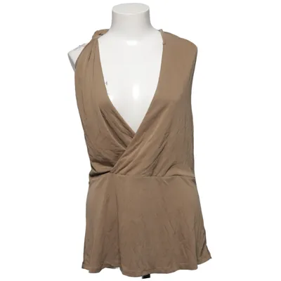 Halternecktopp (Beige) från Edikted Polyester, Viskos