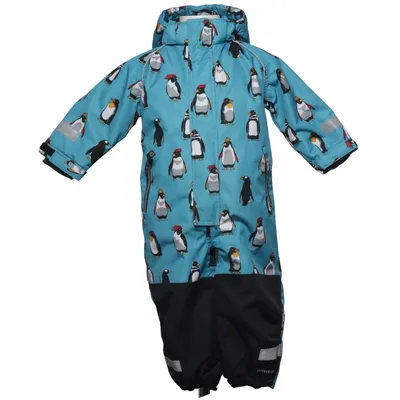 Outdoor overalls (Blå, Sort, Flerfarvet) fra Villervalla Polyester