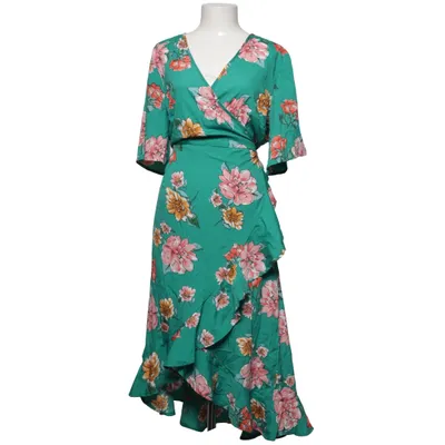 Robe portefeuille (Vert, Multicolore) de Influence Polyester
