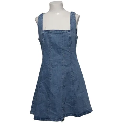 Denim jurk (Blauw) van Abercrombie & Fitch Katoen, Elastaan
