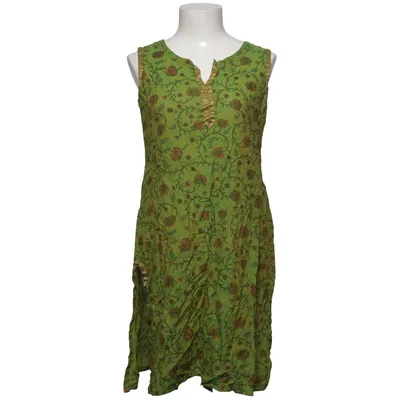 Jurk (Groen, Meerkleurig) van Fabindia Katoen