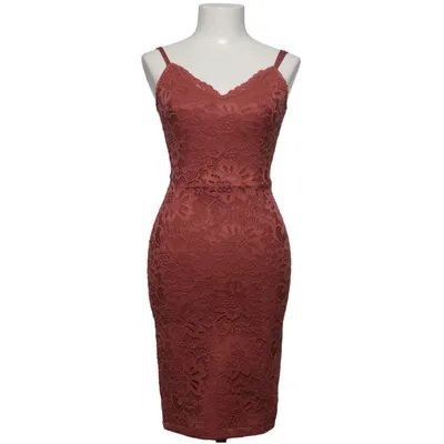 Cocktailjurk (Roze) Elastaan, Nylon, Viscose